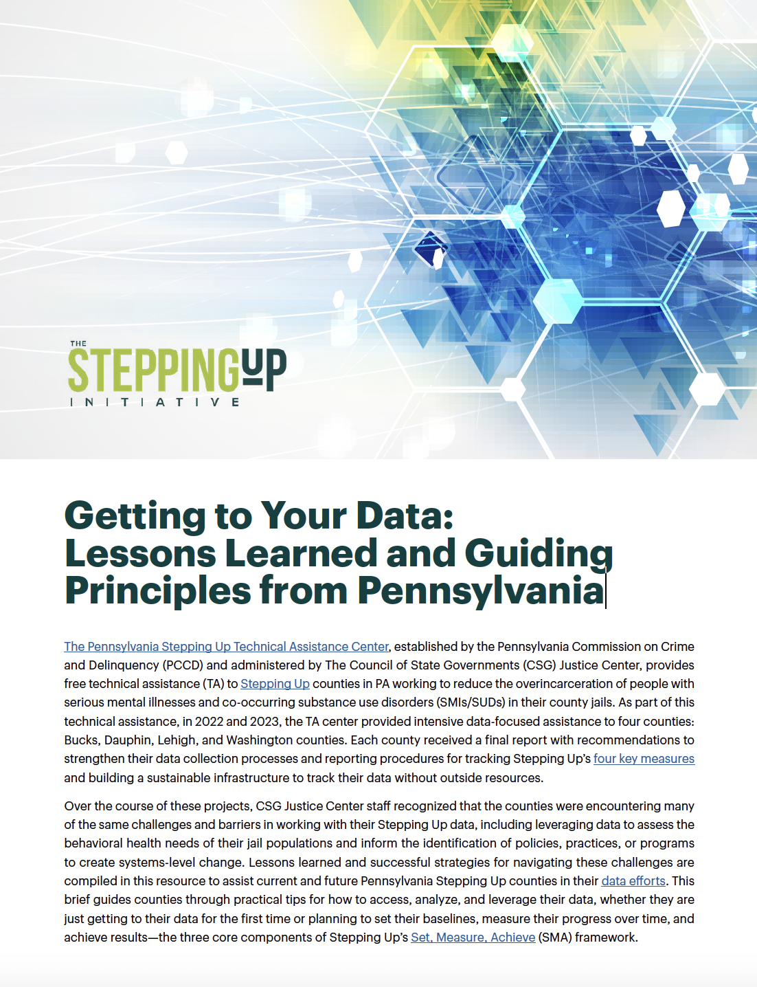 Image for Getting to Your Data: Lessons Learned and Guiding Principles from Pennsylvania